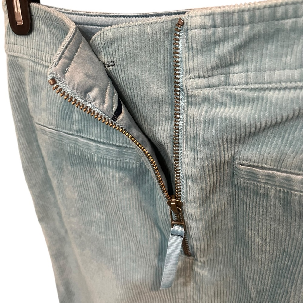 Boden Woman’s Turquoise/Teal Corduroy Midi Skirt - Size 4 - Picture 7 of 8